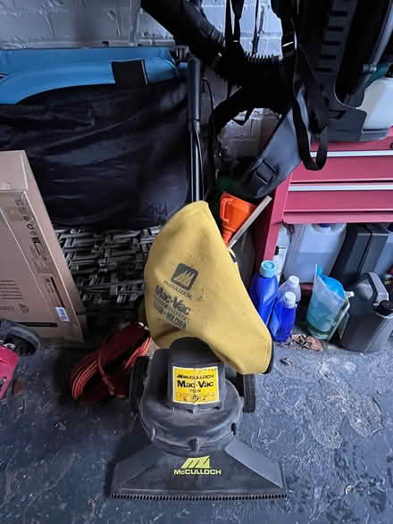 Photo of free McCullough leaf vacuum/mulcher (Buxton) #1