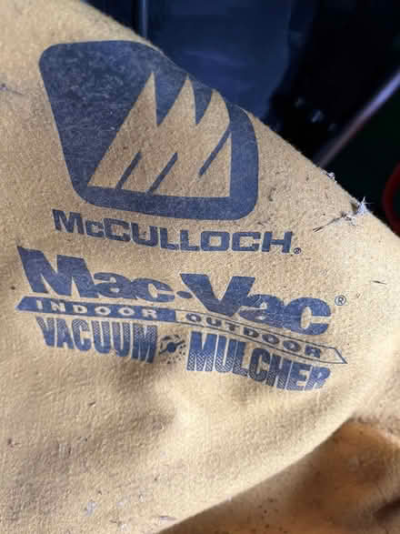 Photo of free McCullough leaf vacuum/mulcher (Buxton) #2