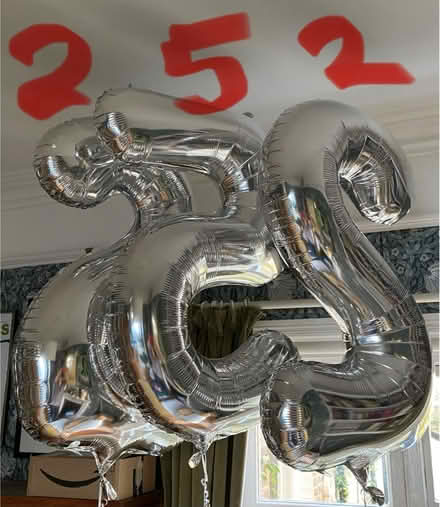 Photo of free Helium Ballons ‘2’ ‘2’ and ‘5’ (Muswell Hill, London N10) #1