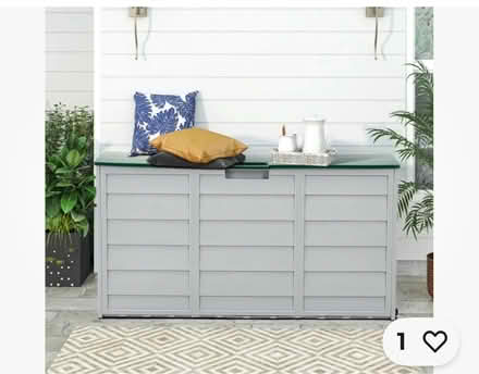 Photo of garden storage box (Canary Wharf/poplar E14) #1