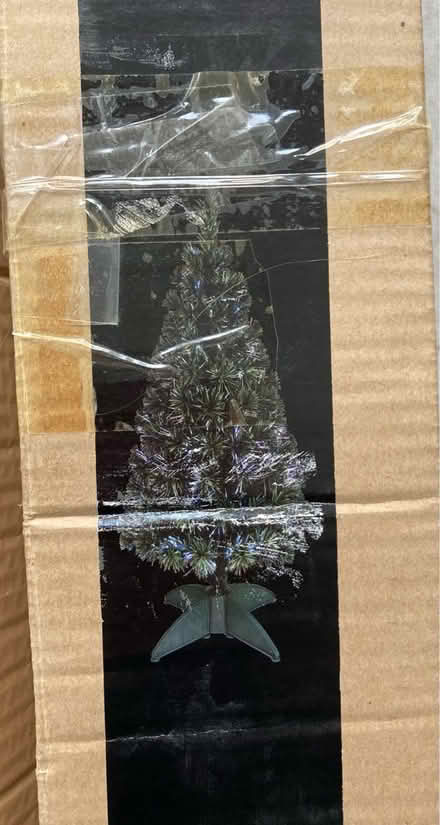 Photo of free 3 ft fibre optic Xmas tree + stand (Abbey Wood SE2) #1