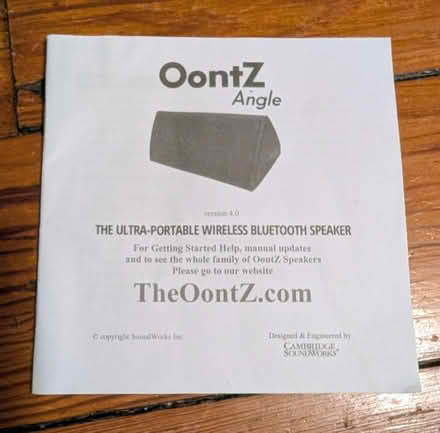 Photo of free Small Bluetooth speaker (KeyportNJ) #1