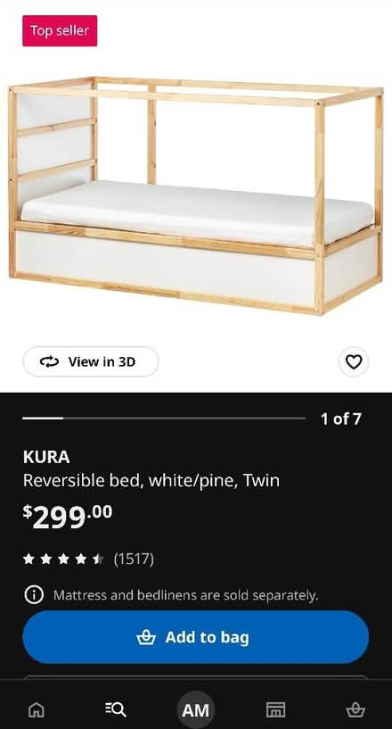 Photo of free Ikea Kura kids bed (Newport KY) #3