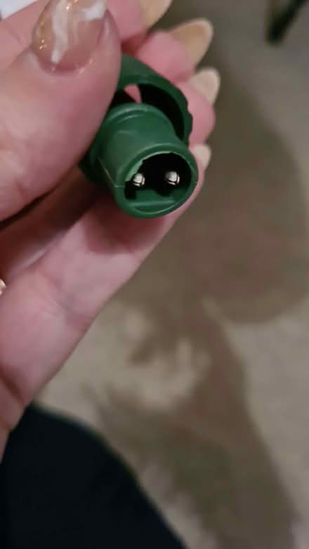 Photo of Lead/plug for Pre-lit Christmas tree. (Brampton S40) #1