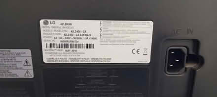Photo of free lg 42" lcd tv (Hackney Cross WR13) #4