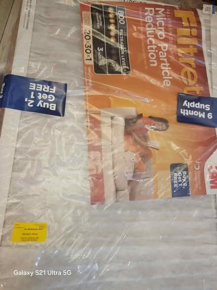 Photo of free Air filters (Esperance Edmonds) #1