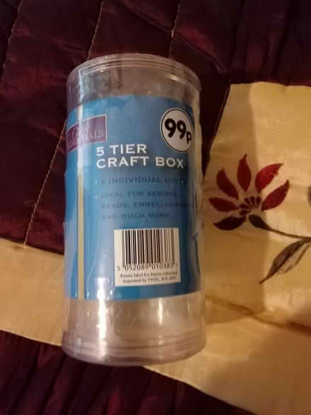 Photo of free 5 tubs for small things (Tonbridge TN9) #1