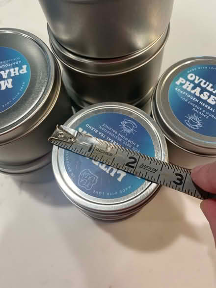 Photo of free Metal tea tins with lids (Skokie) #3