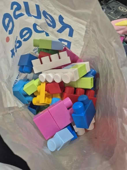Photo of free Bag of building blocks (Loughborough LE11) #1