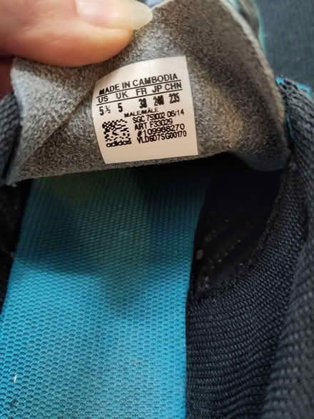 Photo of free Kid's Adidas trainers Size 38 UK5 (L1) #3