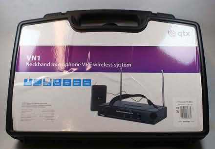Photo of free QTX VN1 VHF wireless microphone system- lavalier or neckband (Westmill SG5) #1