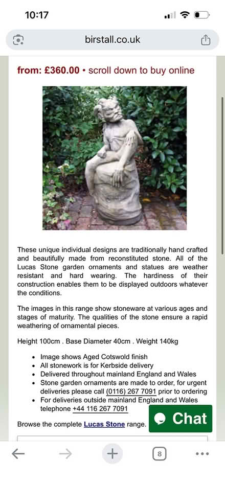 Photo of free Very heavy statue (Shenley Brook End MK5) #2