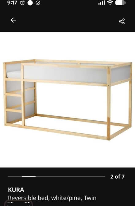 Photo of free Ikea Kura kids bed (Newport KY) #2