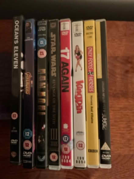Photo of free DVD films, Rated 12 and PG (Loughton IG10) #1