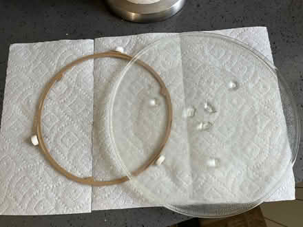 Photo of free Microwave glass turntable: 11.5” (Lake Balboa (W Van Nuys) 91406) #1