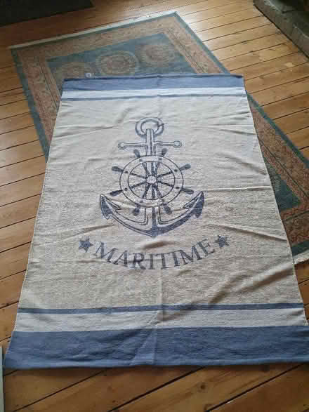 Photo of free Large cotton rug (South Tonbridge TN9) #1