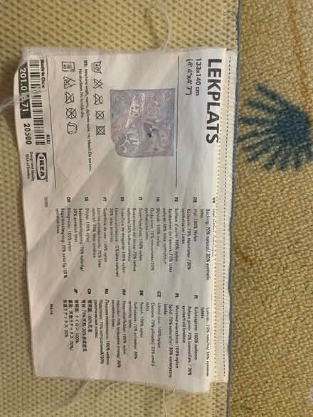 Photo of free Ikea play mat (Greystones S11) #2