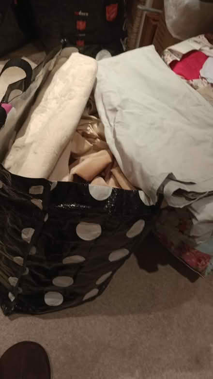 Photo of free Bag of curtain linings etc (southbourne BH6) #1
