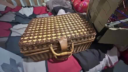Photo of free Big teddy and picknick basket and utensils (Hanley ST1) #3