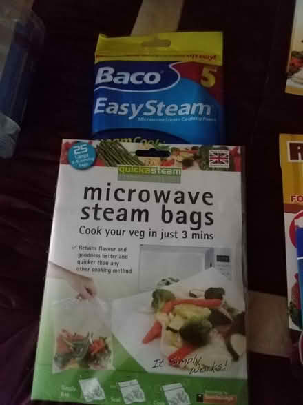 Photo of free Microwave steam bags x 2 (Tonbridge TN9) #1