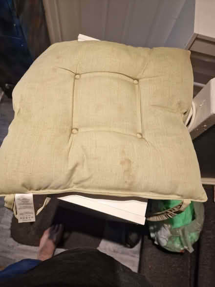 Photo of free Set of 4 garden chair cushions (Larkhall) #2