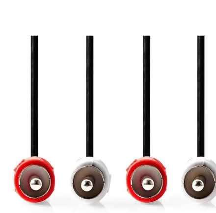 Photo of Audio Cables Red/White Male to Male (Whitehall) #3