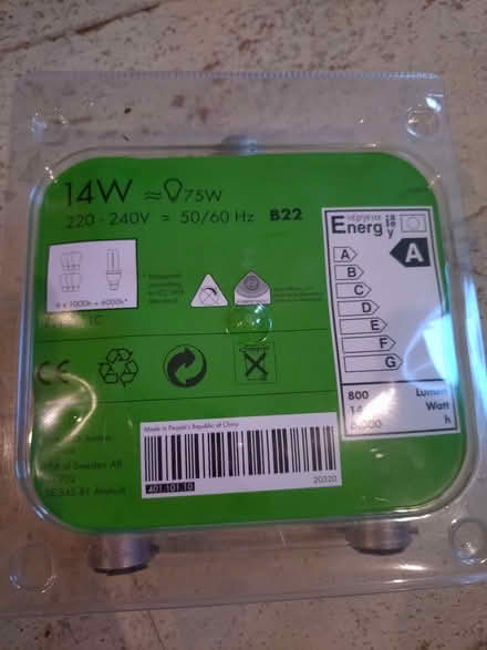 Photo of free IKEA Energy saving bulbs 💡*unopened (Colchester CO1) #2