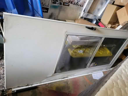 Photo of free screen door with glass (NE Heights) #1