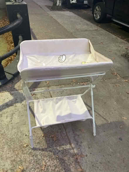 Photo of free Used foldable changing table (Hamilton Heights) #1