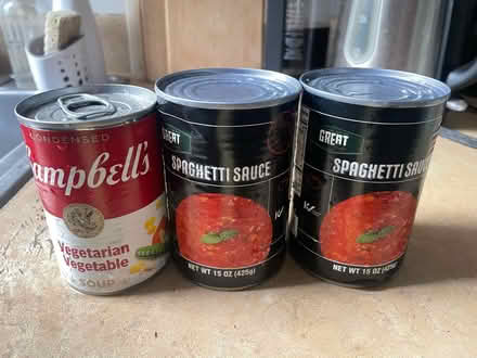 Photo of free Great Value Soup & Spaghetti Sauce (Sunset park) #1