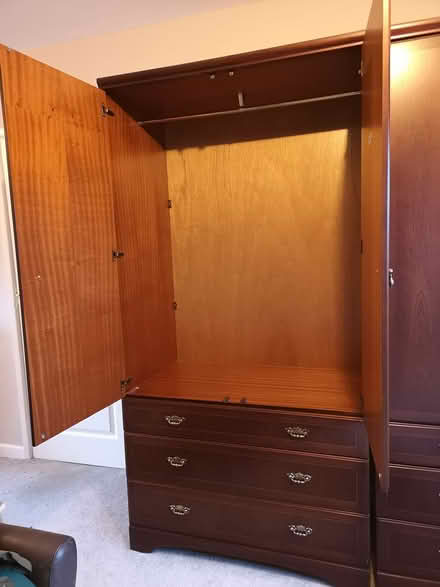 Photo of free 2 Wardrobes With Drawers, Solid Wood (Isle of Walney LA14) #4