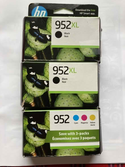 Photo of free HP 952 Inkjet Cartridges (Saint Leonard) #1