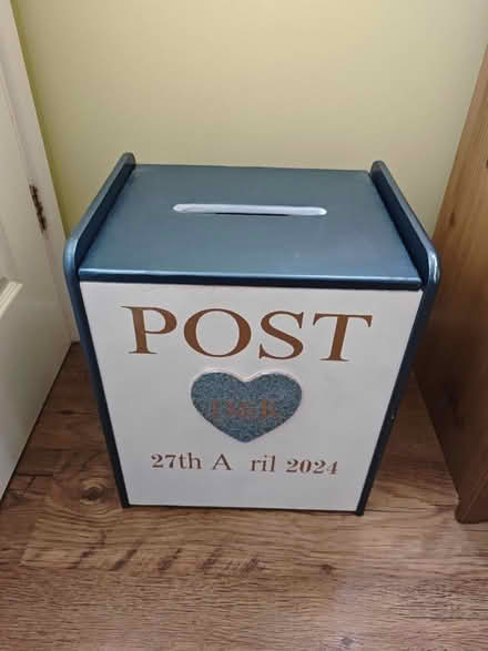 Photo of free Hand made wedding post box (Great Malvern WR14) #1