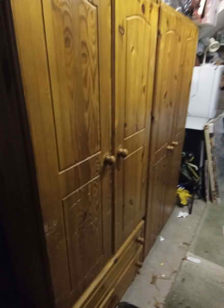Photo of free 2 door wardrobes, solid wood (Yeolmbridge PL15) #1