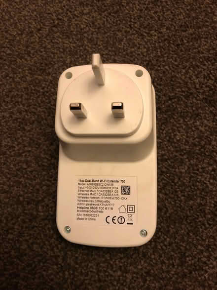 Photo of free Dual band Wi-Fi Extender (Chingford E4) #2