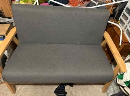 Photo of free Small Wooden Sofa (CT17) #1