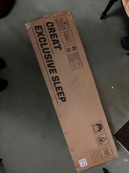 Photo of free New, single mattress (Puckeridge SG11) #3