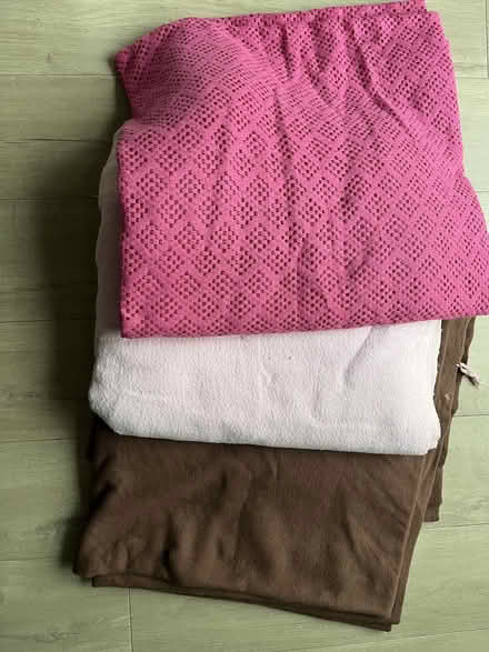Photo of free 3 old woollen blankets. (Wivenhoe CO7) #1