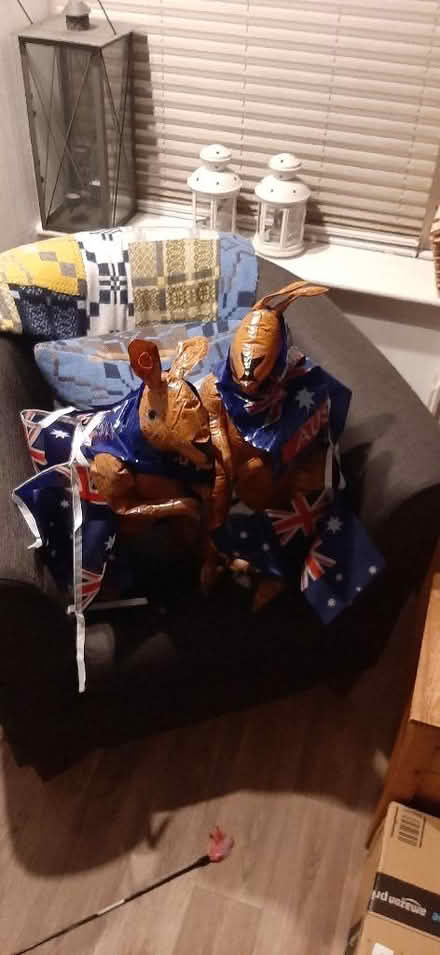 Photo of free Two Inflatable Kangaroos and Australian Flag Bunting. (Bradford on Avon BA15) #1