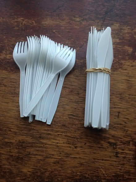 Photo of free Plastic knives and fork (Crewkerne) #1