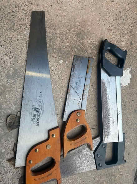 Photo of free Selection of hand saws (Tickhill DN11) #3