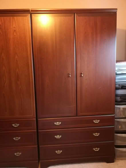 Photo of free 2 Wardrobes With Drawers, Solid Wood (Isle of Walney LA14) #3