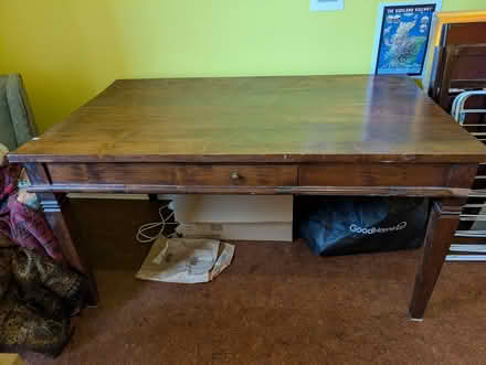 Photo of free Wooden dinner table (Govanhill, G42) #1