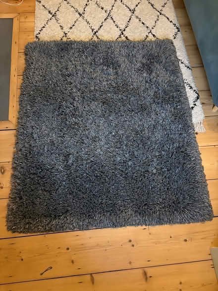 Photo of free IKEA rug - grey (SE20 - Penge) #1