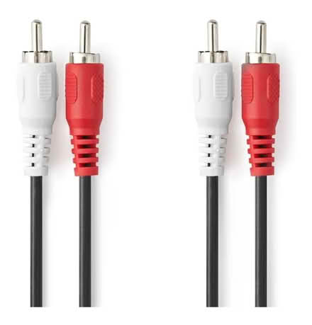 Photo of Audio Cables Red/White Male to Male (Whitehall) #2