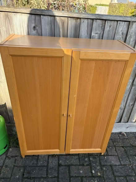 Photo of free Wooden cupboard (Bampton OX18) #1