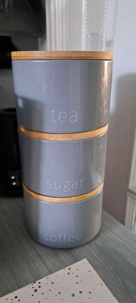 Photo of free Tea coffee sugar cannisters (Fallin FK7) #1