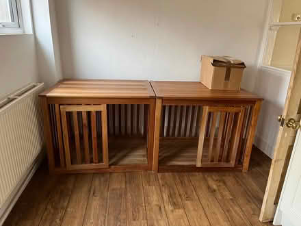 Photo of free X-large wooden dog crates (x2) (Rusthall TN4) #2