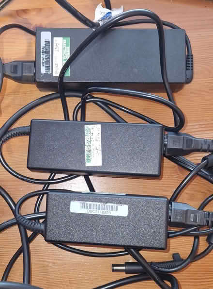 Photo of free 2x HP and 1x Chicony laptop power supplies. (Addiscombe CR0) #1