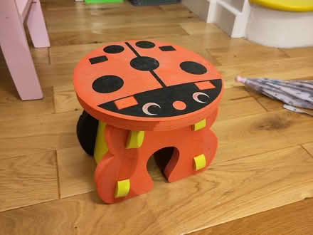 Photo of free Toddler ladybird stool (Addlestone) #1